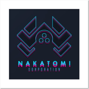 Nakatomi Corporation 80s Posters and Art